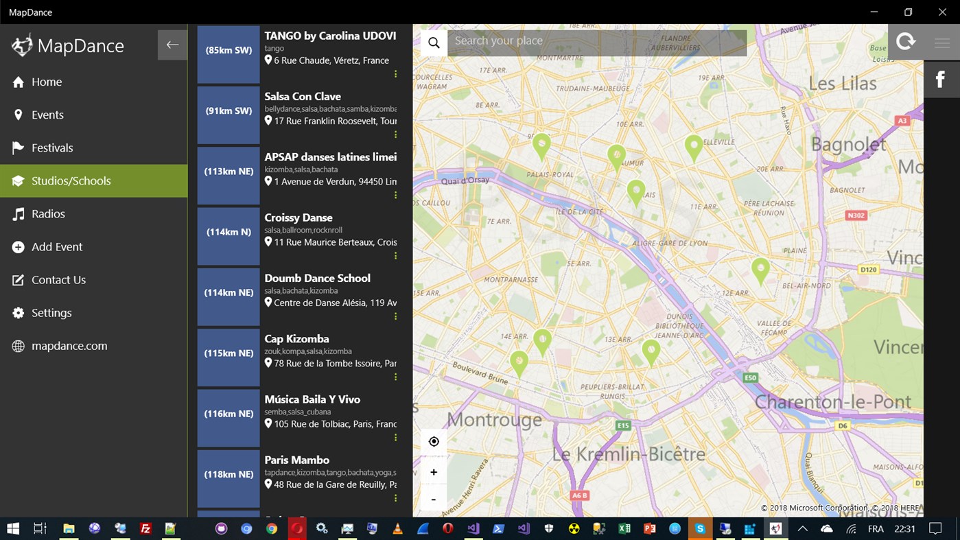 #1. MapDance (Windows) Ved: MapDance