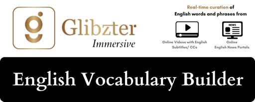 Glibzter Immersive - English Vocabulary Builder marquee promo image