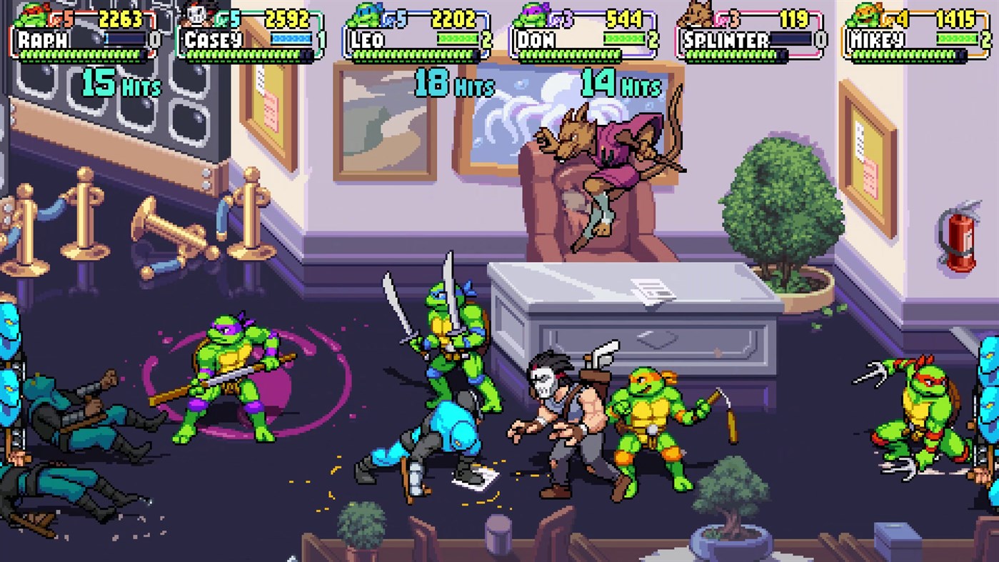 #4. Teenage Mutant Ninja Turtles: Shredder's Revenge (Windows) 게시자: Dotemu