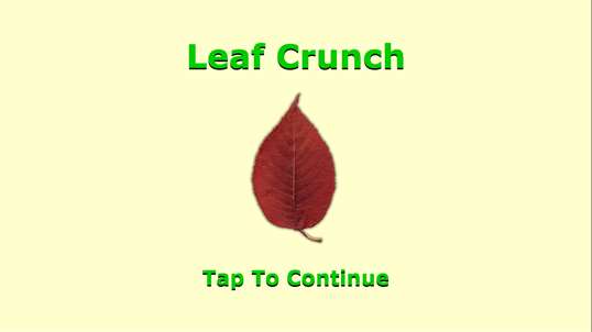 Leaf Crunch Free screenshot 1