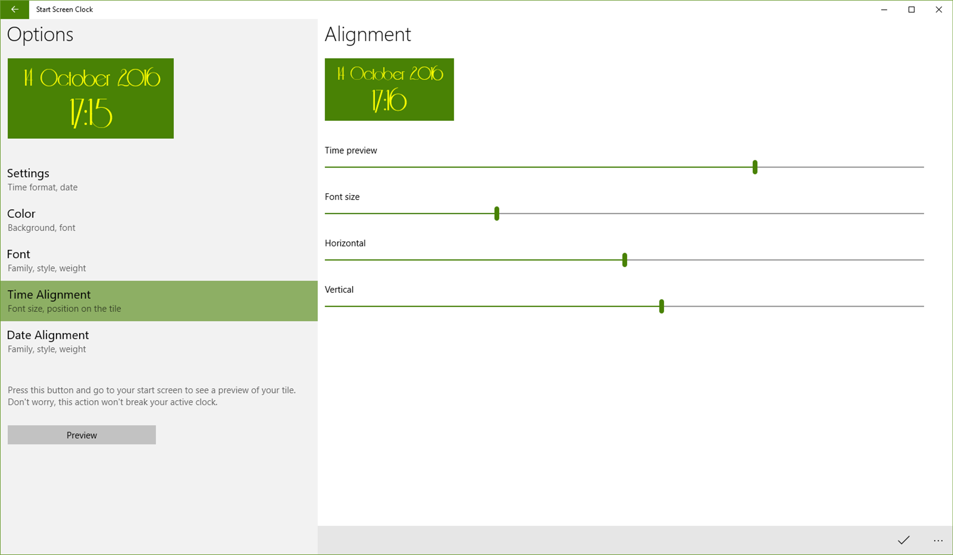 Simple Clock - Microsoft Apps