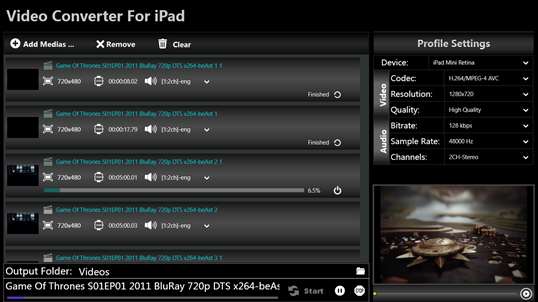 Video Converter For iPad screenshot 9