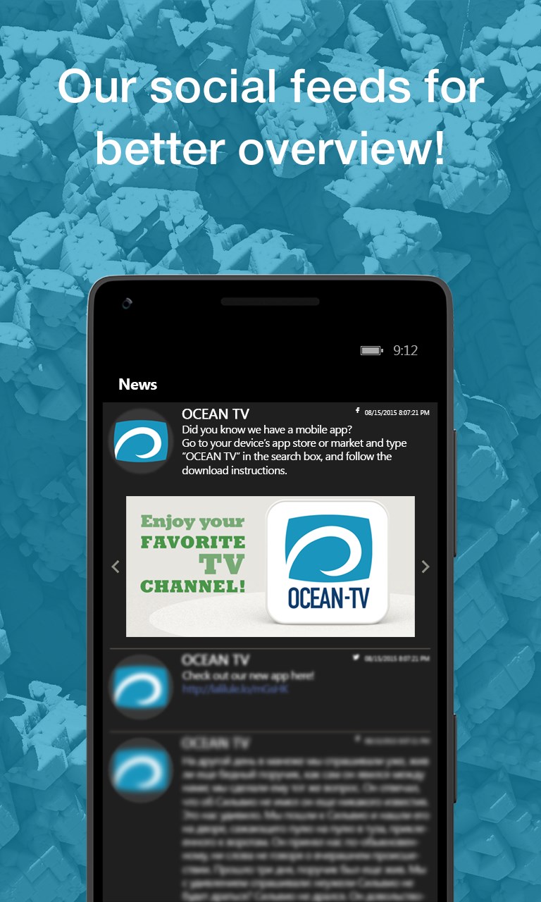 Captura de Pantalla 4 OCEAN-TV windows