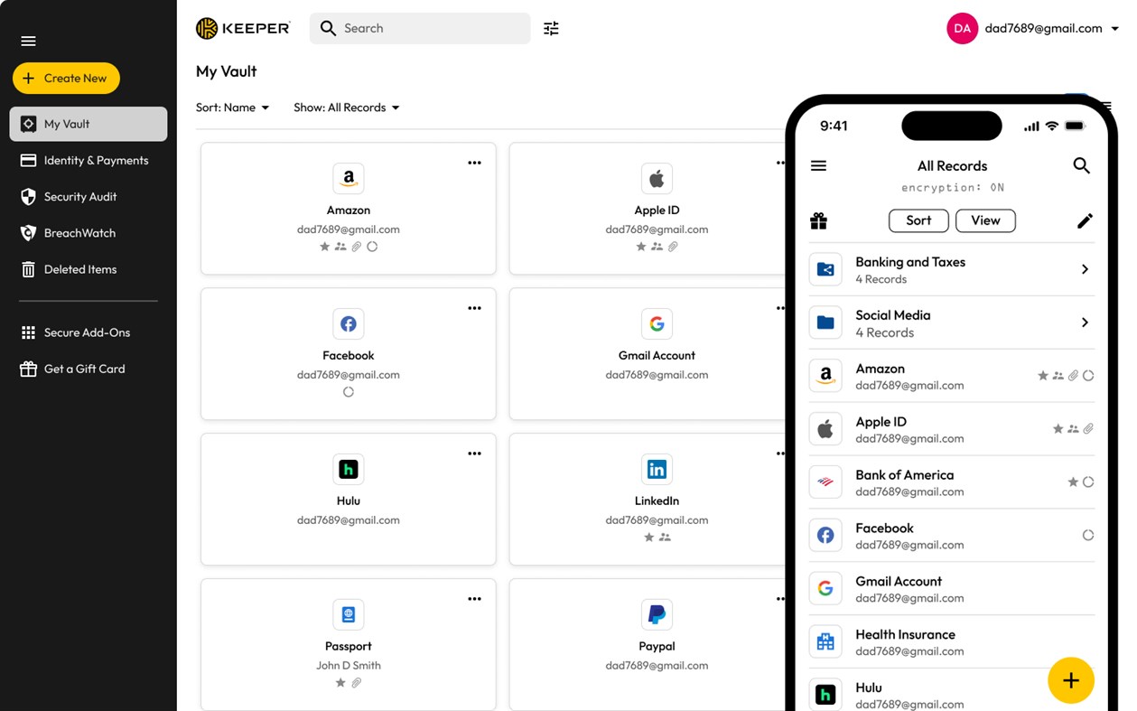 #1. Keeper® Password Manager (Windows) Tekijänä: Keeper Security Inc