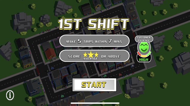 Taxi Rush Hour Challenge screenshot 2