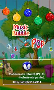 Music Bubble Pop screenshot 1