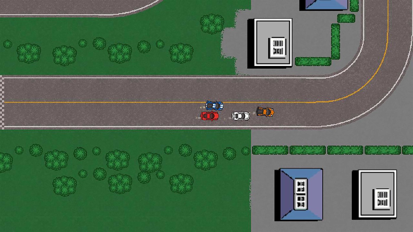 #3. Full Throttle Pixel Racing (Windows) By: Benjamin Kistler