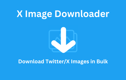 X Image Downloader - Twitter Image Downloader small promo image