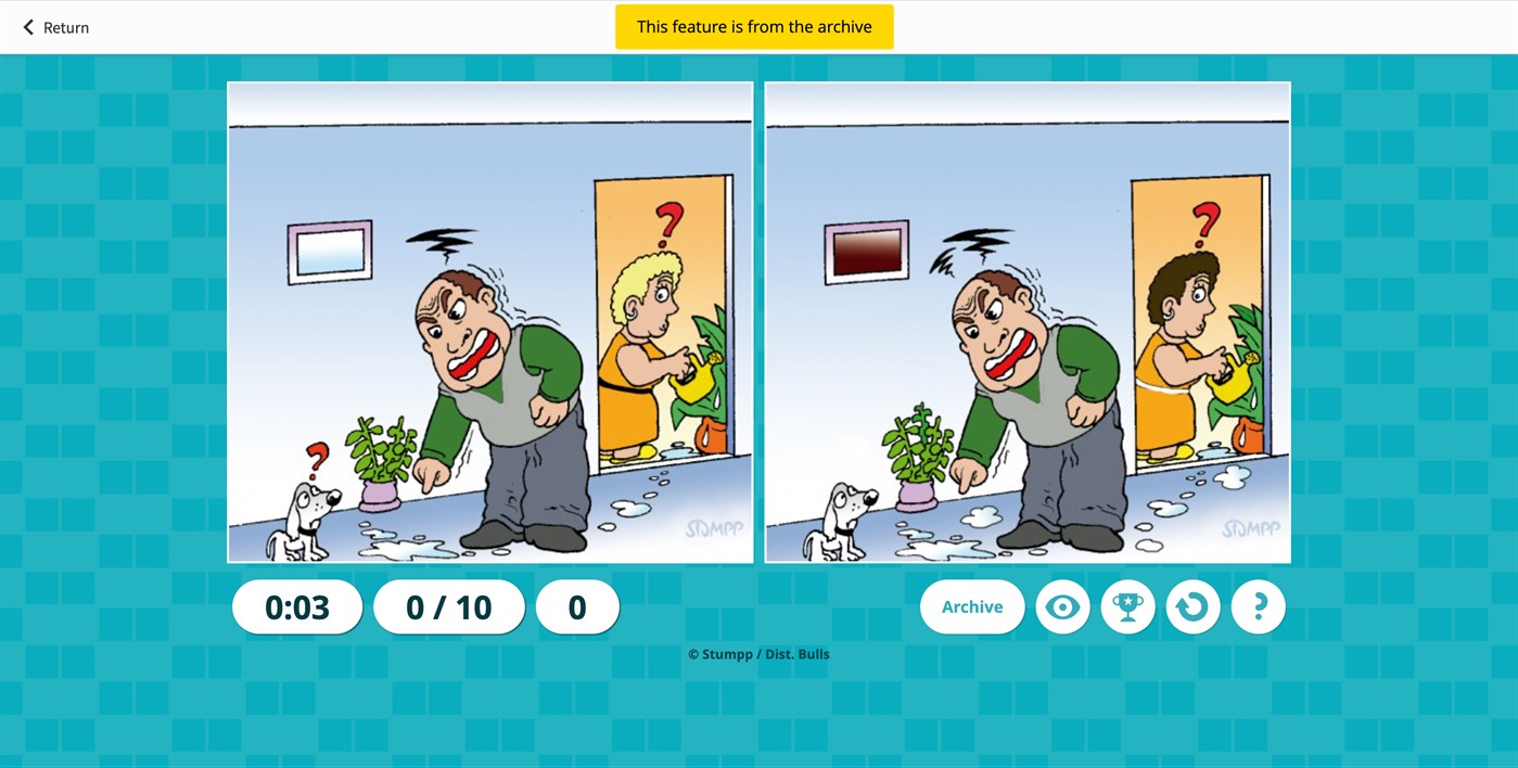 #5. Spot the Difference Daily (Windows) 由: Tribune Content Agency