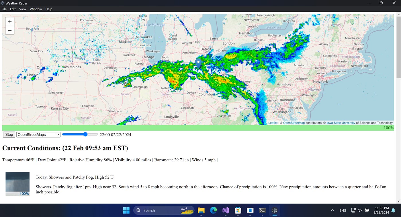 #3. RealTime Weather and Radar (Windows) Göre: Mia Sarah