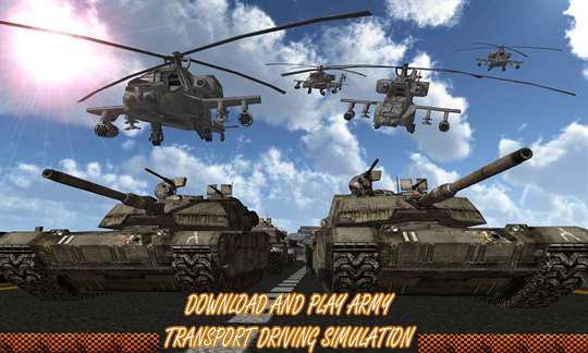 Military Transport Truck Driving 3D screenshot 1