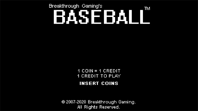 Baseball - Breakthrough Gaming Arcade (Xbox Version) screenshot 2