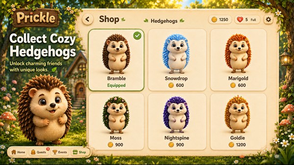Prickle: Hedgehog Logic Puzzle — 3