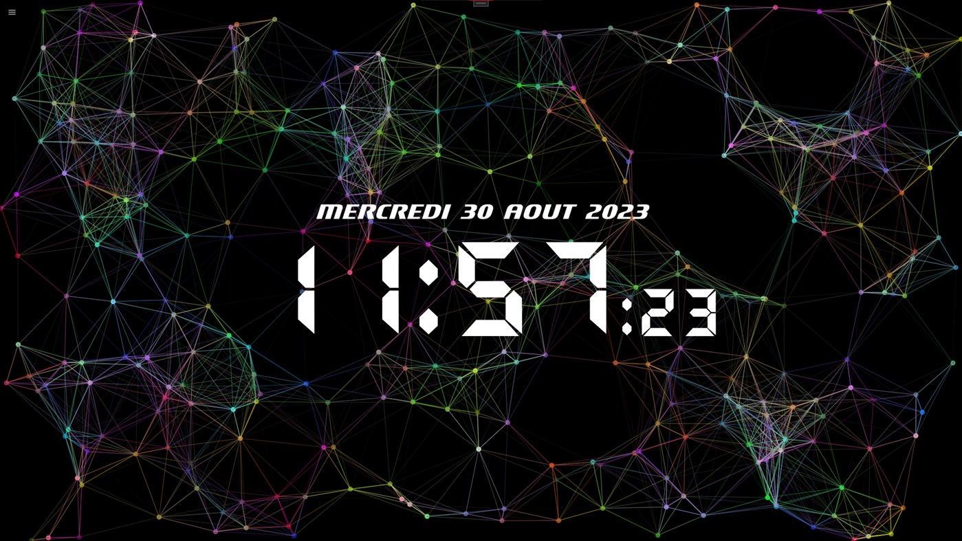 #1. ClockWize (Windows) 由: CREAGIC