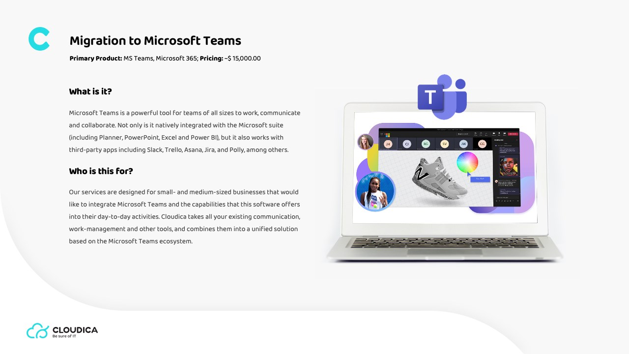 Snapshot 2 of Manufacturing Industry, Migration to Microsoft Teams: 5-Weeks