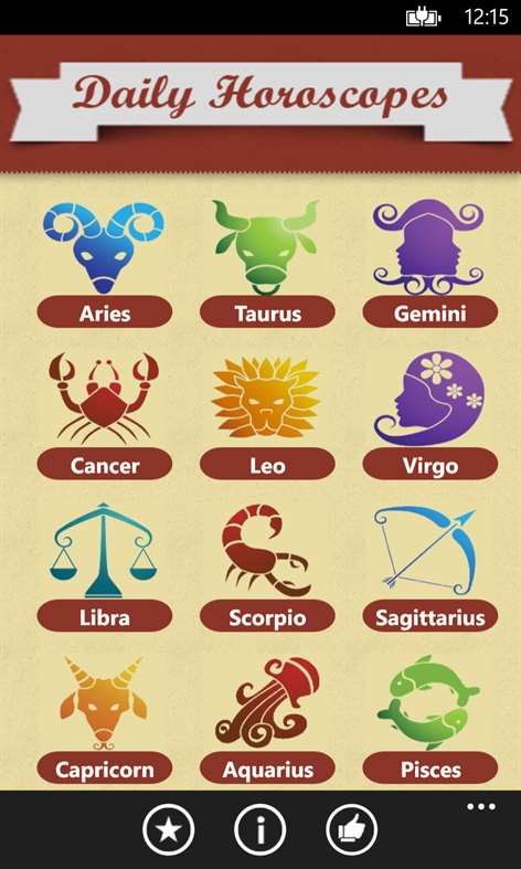Daily Horoscopes Screenshots 1