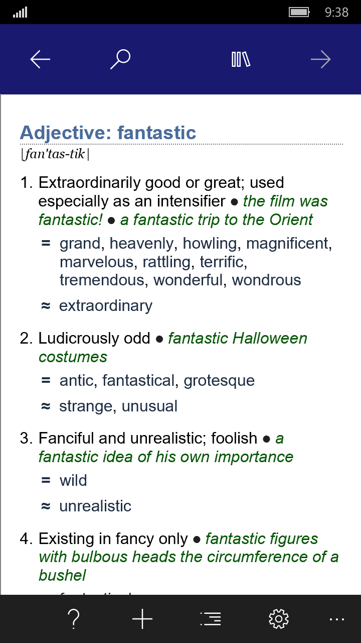 WordWeb Dictionary screenshot
