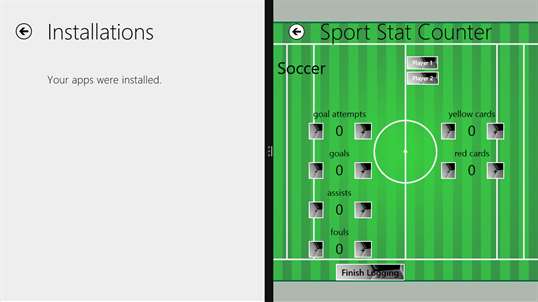 Sport Stat Counter screenshot 3