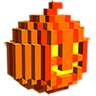 Halloween 3D Color by Number - Voxel Coloring