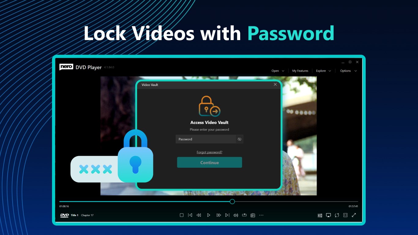 DVD Player & Video Player by Nero screenshot