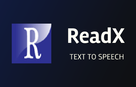 ReadX Text To Speech small promo image