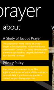 Jacob's Prayer screenshot 4