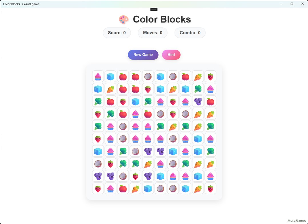 #1. Color Blocks : Casual game (Windows) 来自: RollerNiGi