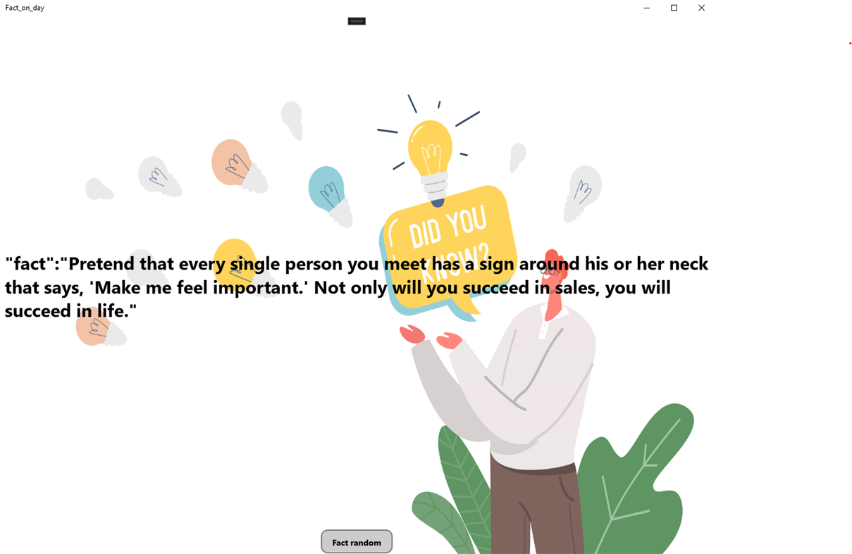 #4. Fact on day (Windows) 由: Jacob Powelly
