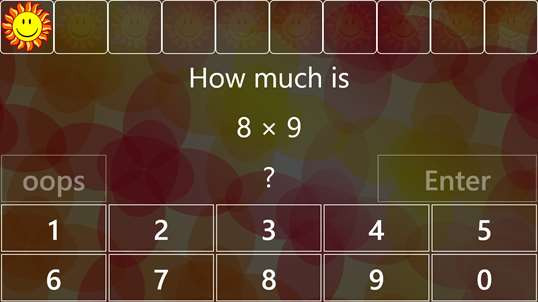 Multiplication Table 8+ screenshot 1