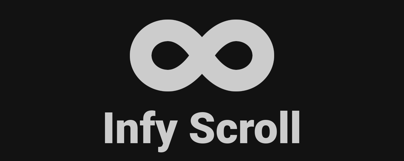 Infy Scroll - A Next Page AutoPager