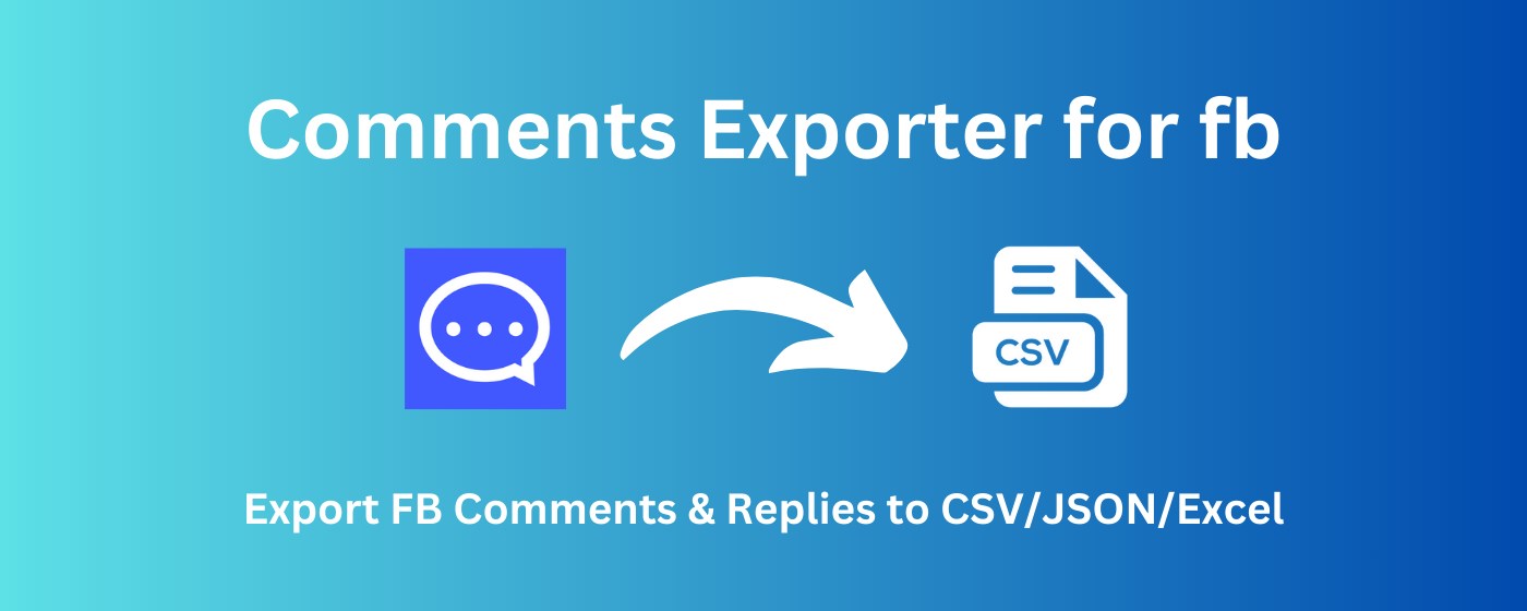 Comment Scraper for FB