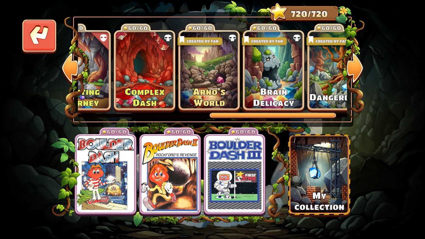 #6. BOULDER DASH 40th Anniversary (Windows) От: BBG Entertainment GmbH.