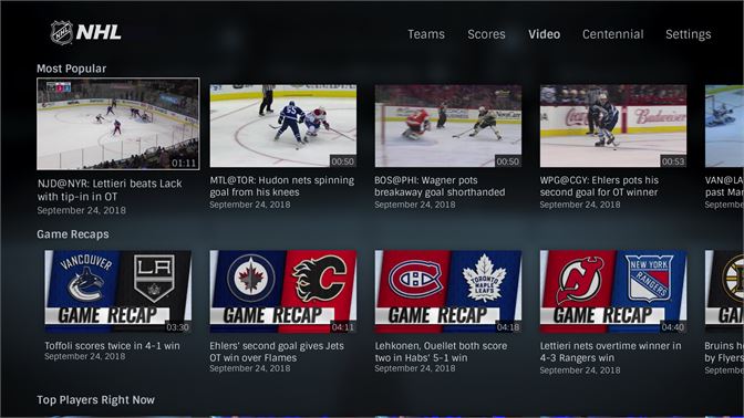 Get NHL.TV Microsoft Store