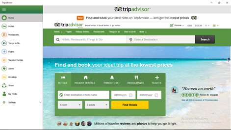 TripAdvisor Hotels Flights Restaurants Screenshots 1