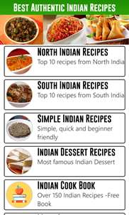 Best Authentic Indian Recipes screenshot 1