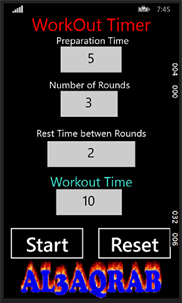 Workout Timer A screenshot 1