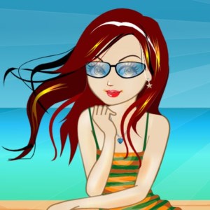 Beach Girl Dress Up Game icon