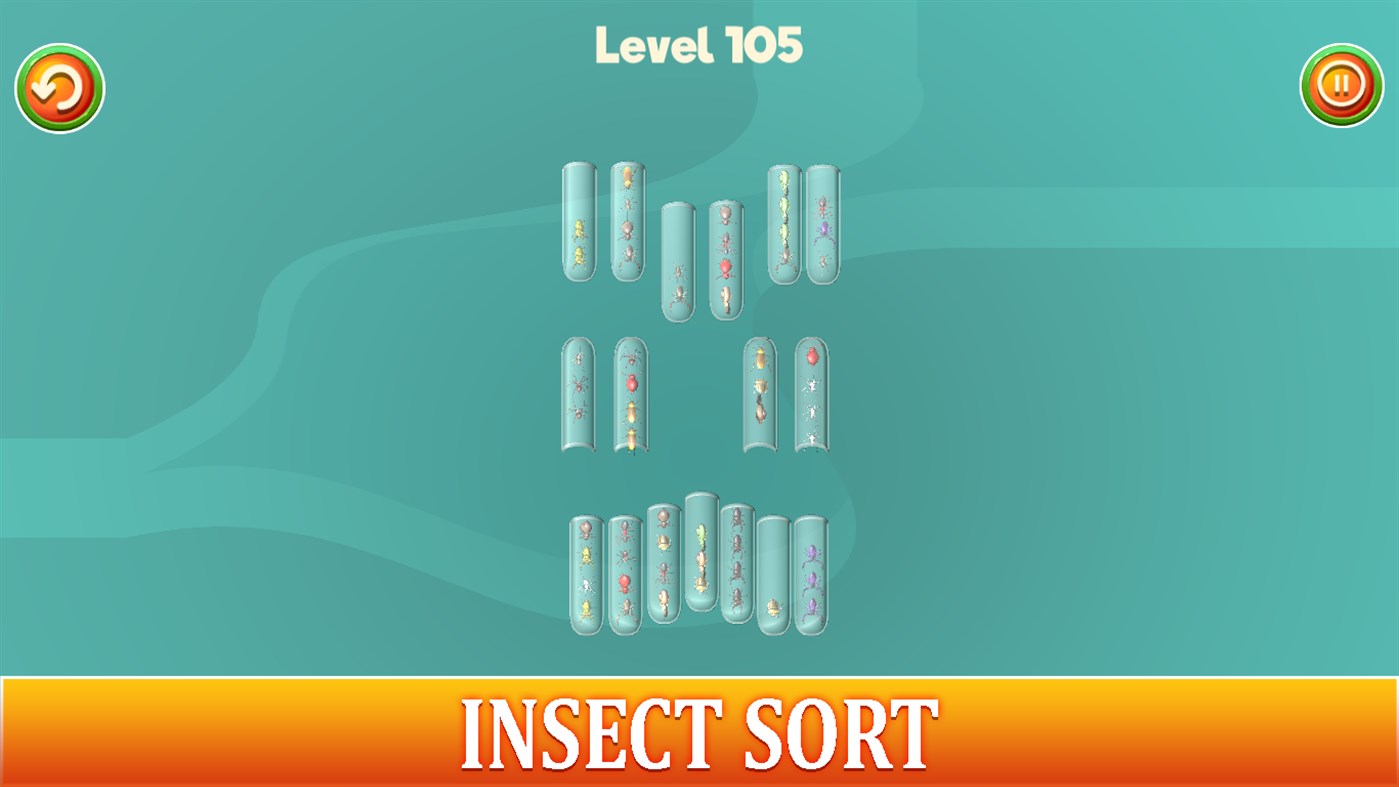 #6. Insect Sort Puzzle Game (Windows) Przez: Margala Games