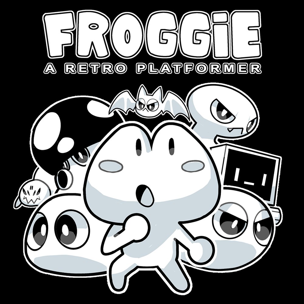 Froggie - A Retro Platformer cover art (full size)