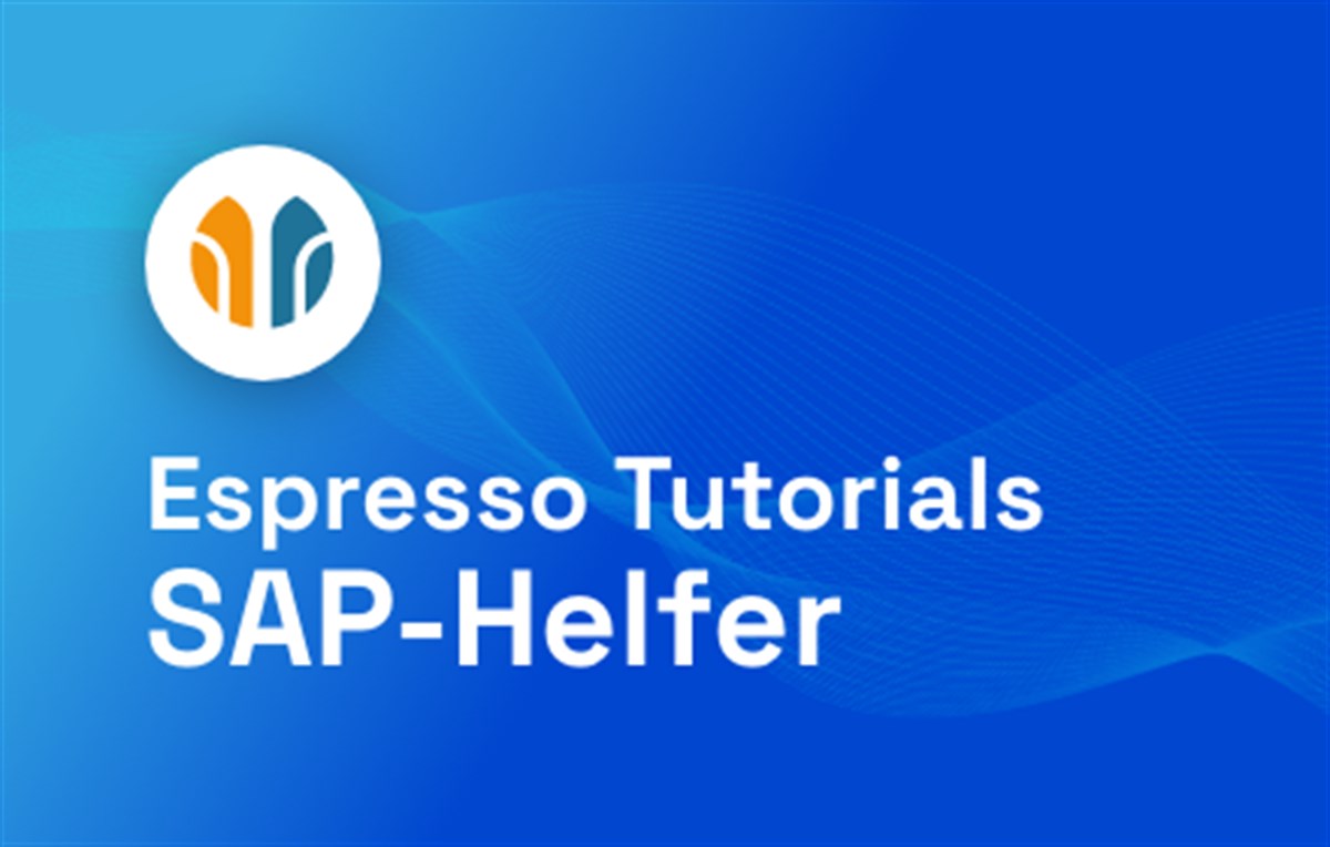 Espresso Tutorials - SAP Helper