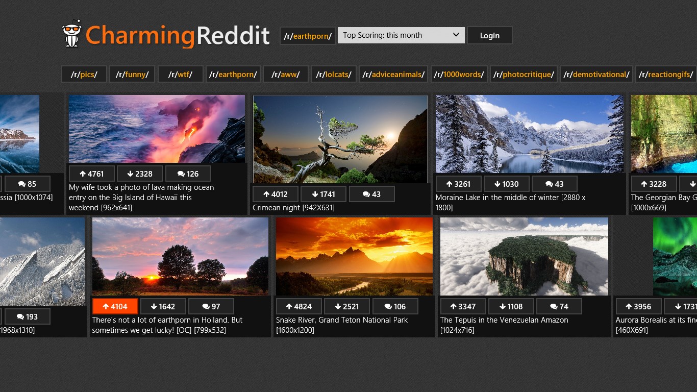 Charming Reddit  for Windows 10 free  download  on 10 App Store