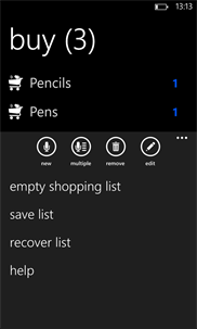 Shopping List Voice screenshot 3