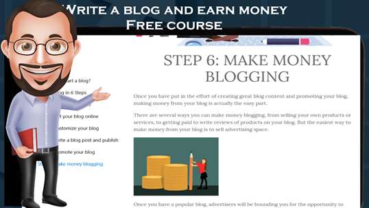 Blog writing guide - become a blogger and earn money screenshot 2