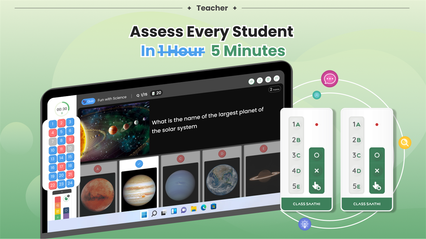 #3. Class Saathi (Windows) Podle: TagHive Inc.