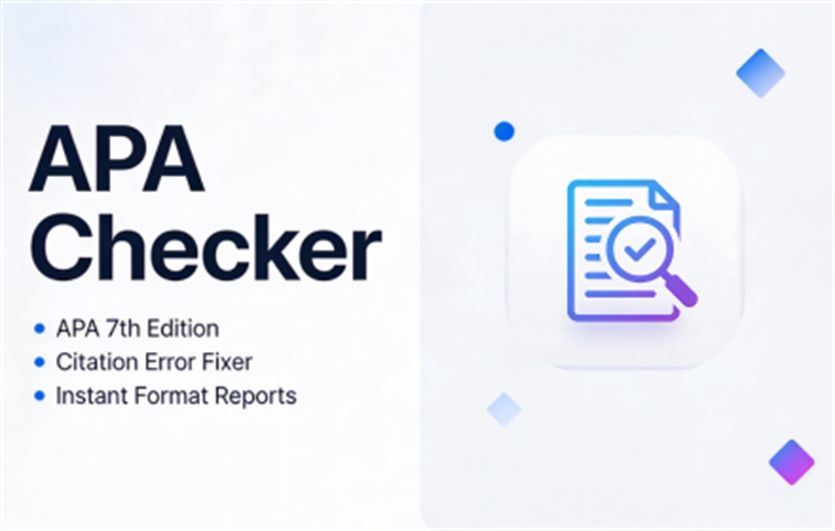 APA Format Checker