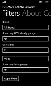 Fuelmate Garage Locator screenshot 4