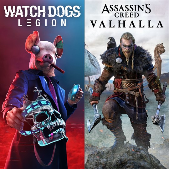 Assassin’s Creed® Valhalla + Watch Dogs®: Legion Bundle for xbox