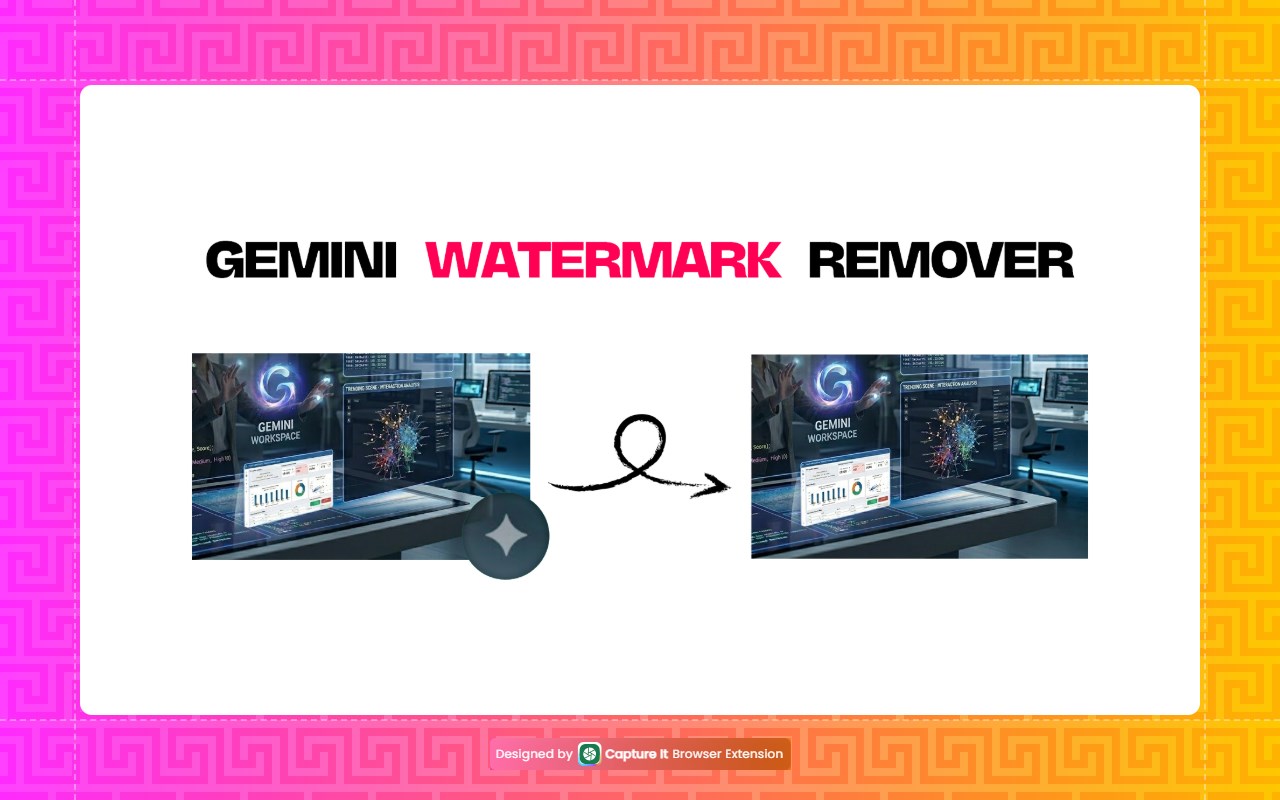Gemini Watermark Remover