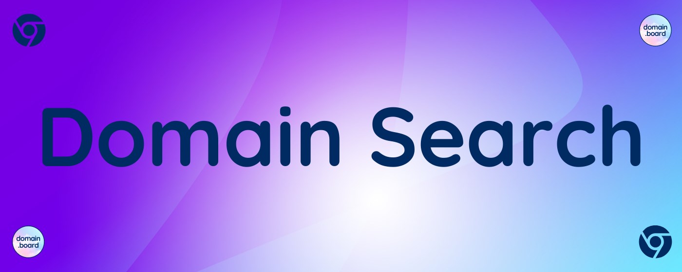 Domain Search marquee promo image