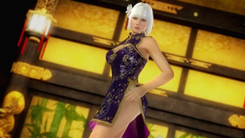 DOA5LR Alluring Mandarin Dress - Christie